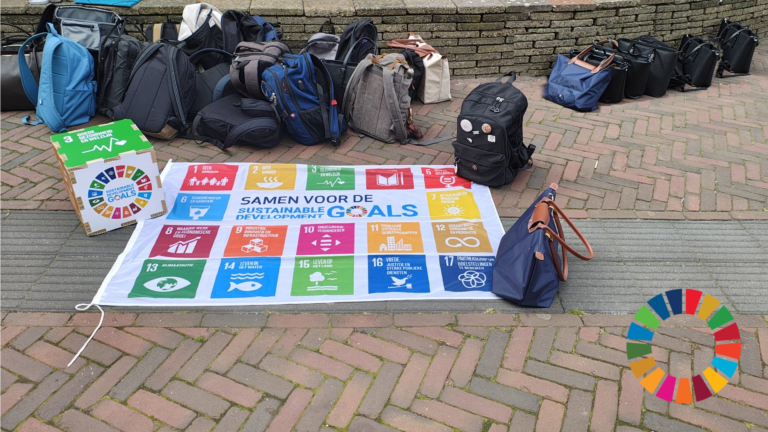 sdg vlag schooltassen